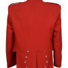 Prince Charlie Jacket With Waistcoat in Red Color - Image 2