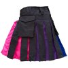 Pride Hybrid Kilt Custom Made Scottish Rainbow Kilts