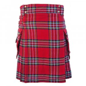 Royal Stewart Tartan Utility Kilt Scottish Fashion Kilts