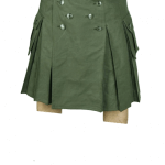 OLIVE GREEN UTILITY KILT