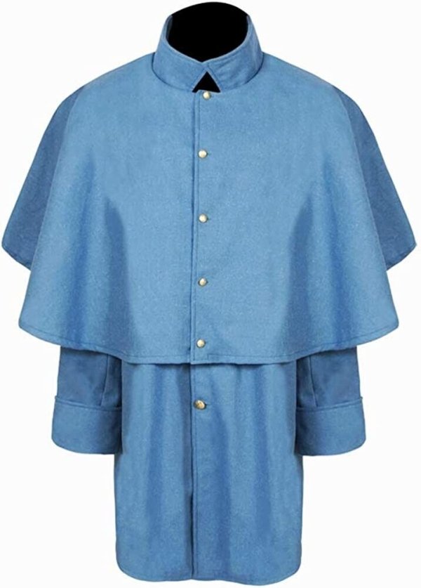 Civil War Confederate Soldier's Great Coat CS Enlisted Officer's Overcoat