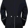 Military Army WWII German Elite Black Wool General Leader Formal Dress Jacket