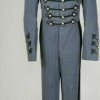 New Men's Coat Grey American Military Uniform Braids Black Jacket, Trousers, Uni