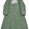 WW2 Army German M44 Flied Grey General Greatcoat Repro Army Trench Coat
