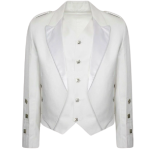 White Prince Charlie Jacket & Waistcoat