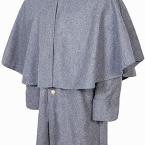 Civil War Confederate Soldier's Great Coat CS Enlisted Officer's Overcoat1