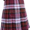 Men's Macdonald Dress Tartan Kilt Active Wedding Kilt Steampunk-Scottish Fashion Modern Highlander Kilt