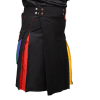 New Buy Hybrid Scottish LGB Gay Pride kilt Modern kilt men Utility kilt
