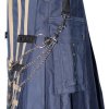 New Stylish Blue Cotton Utility Kilt