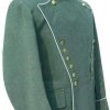 WWI German Empire white pipped Officer Flied Grey Tunic Jacket High Quality