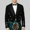Traditional Scottish Prince Charlie Kilt Jacket Waistcoat/Vest- Sizes