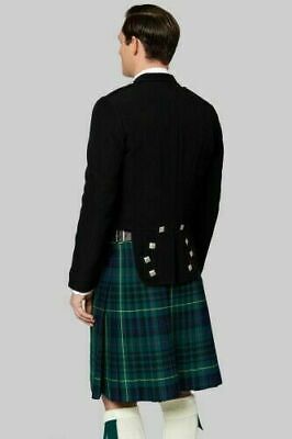 Traditional Scottish Prince Charlie Kilt Jacket Waistcoat/Vest- Sizes