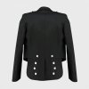 Men Prince Charlie Jacket with Waistcoat/Vest Set Wool 100%
