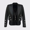 Men Prince Charlie Jacket with Waistcoat/Vest Set Wool 100%