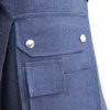 Buy Ladies Blue Denim Utility Kilt