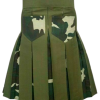 Hiking Hybrid Olive Green Kilt For Men – Under Pleats Camo