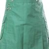 Scottish Fashion For Men Sea Green Utility Kilts