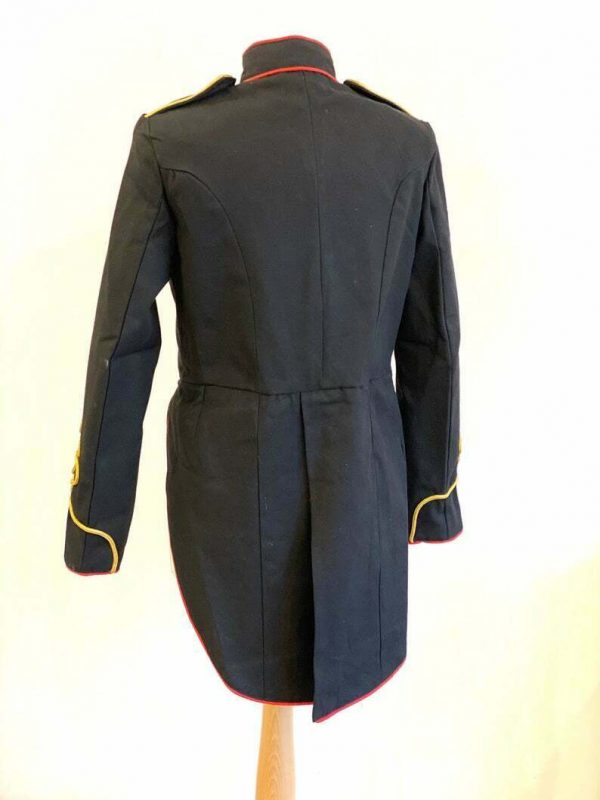 Women’s Ring Master Hussar Officers Black Red Tail Coat2