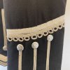 Doublat Tunic Miltary piper & Drummer Jacket wool Black & Silver.