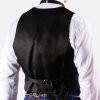 Black Argyll Jacket & Vest Waistcoat 100% Wool Kilt Jacket