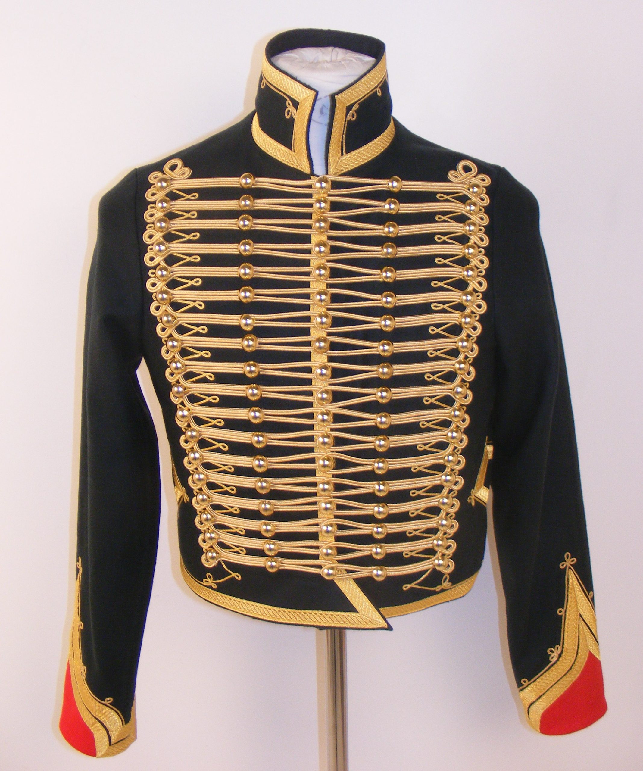 Dolman with 5 ranks of galon baton braid specific to imperial guard