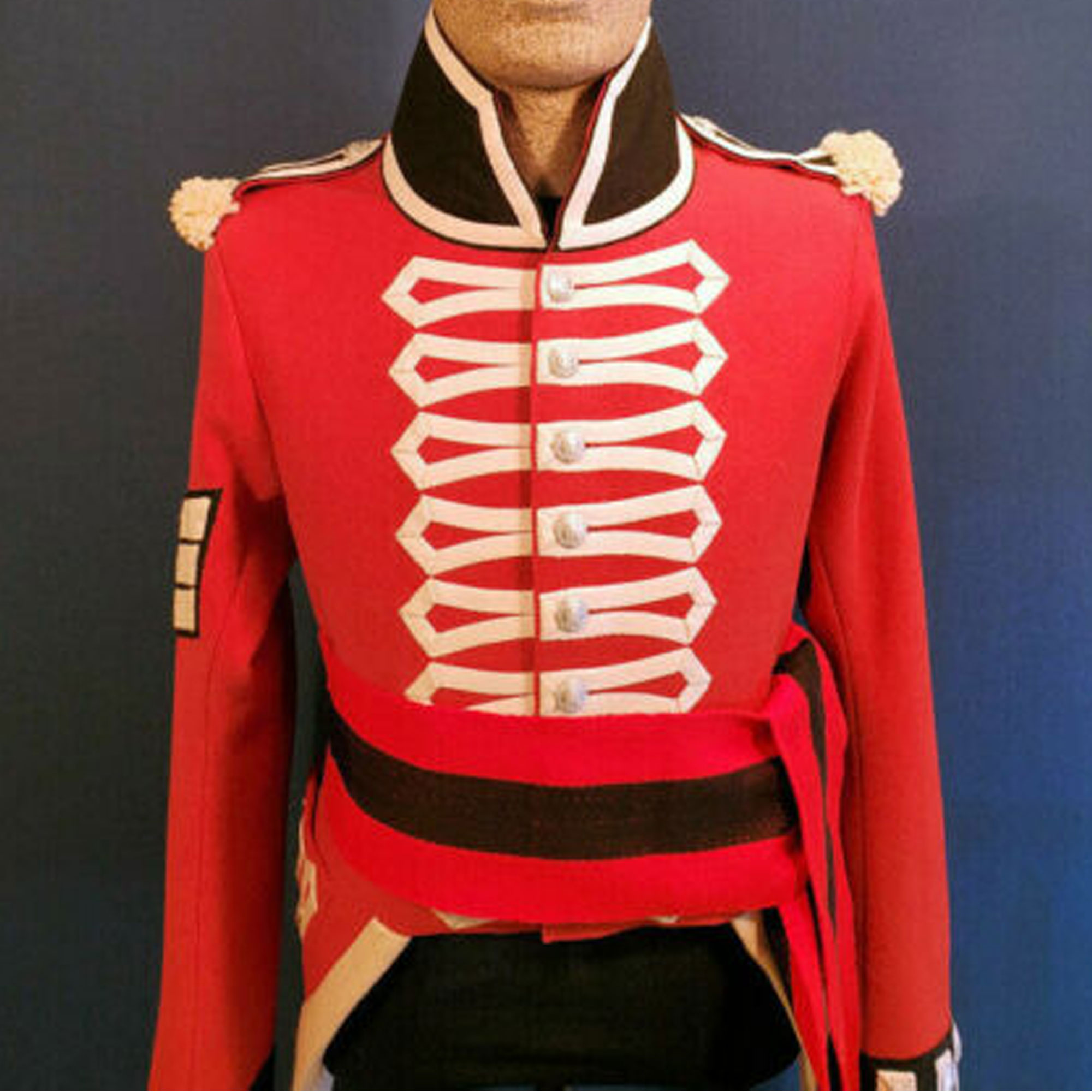 New Red British Regt Deatsville Officer Hussar Jacket