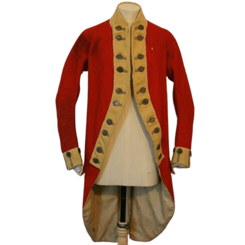New Army Red coat American War of Independence 18th century clothing Jacket-removebg-preview