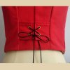 1855 Circa Sergeants Officer Men's Red Wool Full Dress Tunic Vest
