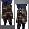 Kilt for Men Scottish Tartan Kilt Polyviscose 8 Yard Traditional Mens Kilt