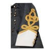 Men's Civil War Costume Jackets 19th Century Cavalry Officer Frock Coat, Handmade Grey Wool Coat, Hussar Confederate Coat Men Wool Coat