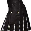 Modern Hybrid Utility Cotton & Tartan Kilts for Men-Multiple Tartans Kilt for Men